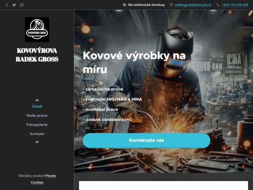 profesionální svařování a výroba