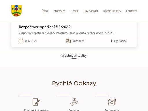 oficiální webové stránky vesnice dobšín & kamenice