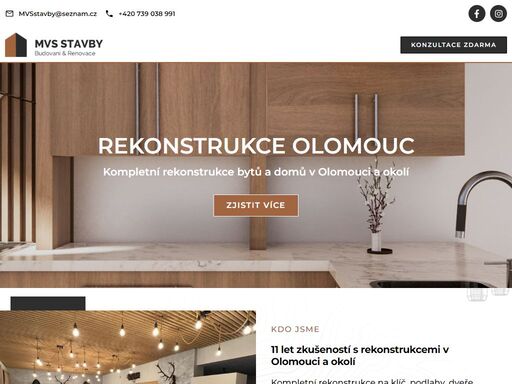 rekonstrukce olomouc - mvs stavby nabízí spolehlivé a kvalitní stavební práce, modernizace bytů, domů i komerčních prostor v olomouci a okolí