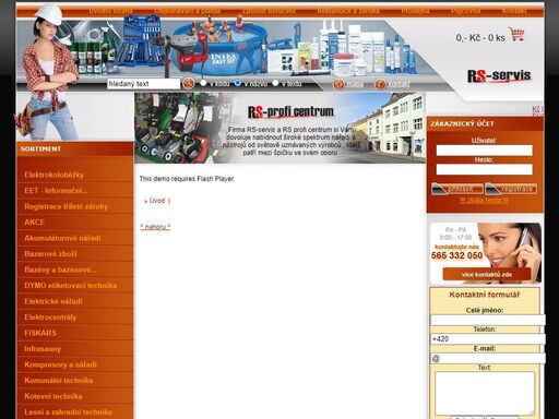  rs-servis - nářadí, nástroje, zahradni a bazenova technika ;aeg power tools, milwaukee, metabo, narex, duss, weicon, fischer, kärcher, bosch, makita, hitachi  