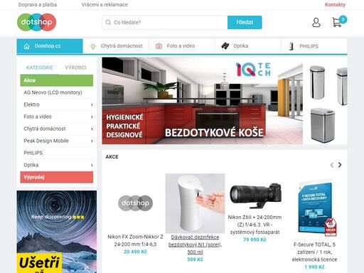 dotshop.cz - produkty pro domácnost i volný čas