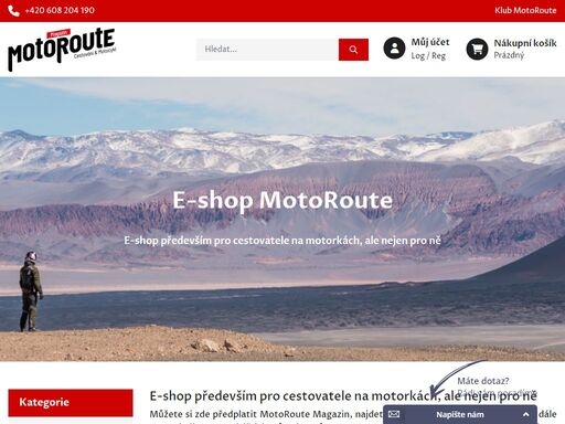 motoroute e-shop cestování na motorkách e-shop především pro cestovatele na motorkách, ale nejen pro ně.