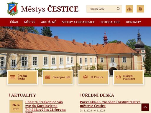 oficiální stránky obce