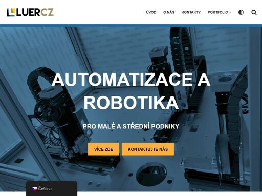 dodáváme automatizační řešení, roboty a komponenty pro efektivní výrobu. partner pro malé a střední firmy. luer cz – technologie pro moderní průmysl.
