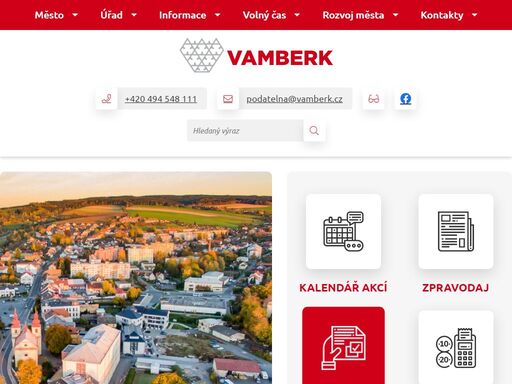 město vamberk