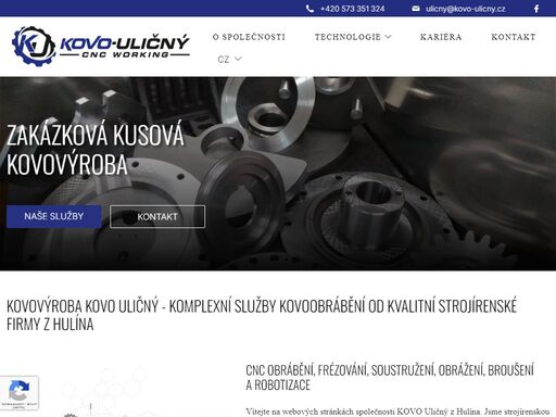        cnc obrábění, frézování, soustružení, obrážení, broušení a robotizace vítejte na webových stránkách společnosti kovo uličný z hulína. jsme strojírenskou firmou se silnou a stabilní pozicí na trhu, jejiž historie sahá…