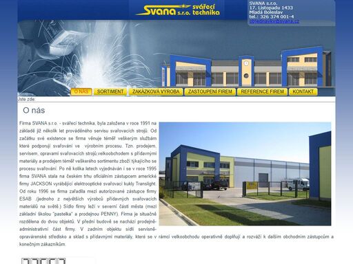 svana s.r.o.
svářecí technika