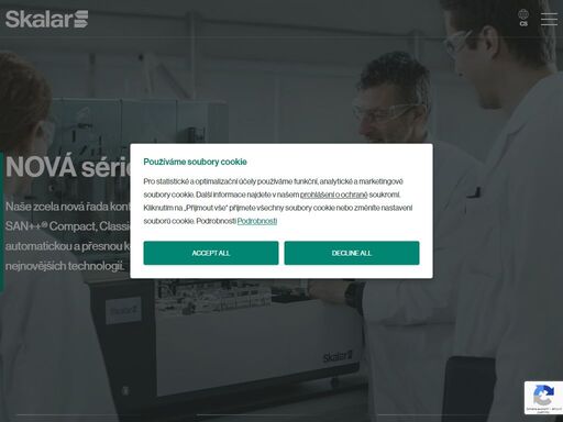 na stránce průmyslová odvětví snadno naleznete řešení pro automatizaci v rámci vašeho oboru, aplikace nebo specializace. máte nějaké dotazy nebo potřebujete více informací? webináře skalar analýza stopových množství živin ve vzorcích životního prostředí pomocí bluvision tm proč skalar vyvinul diskrétní analyzátor speciálně pro oblast životního prostředí? ano, máme vám co nabídnout potřebujete poradit s výběrem analyzátoru? ve firmě skalar používáme díly a materiály nejvyšší kvality, protože víme, jak důležité je udržovat váš analyzátor v optimálním stavu.