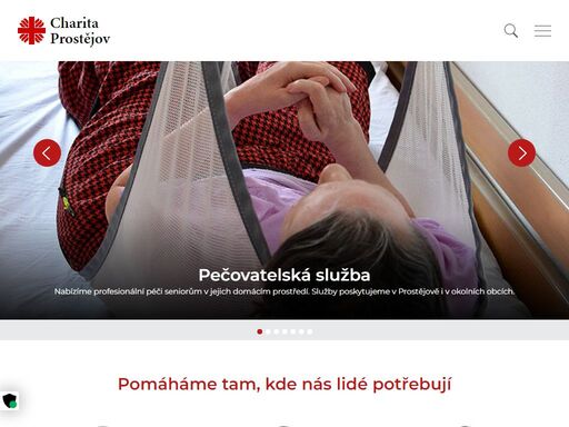 chráněné bydlení, odlehčovací služba, pečovatelská služba, ošetřovatelská služba, charitní šatník, charita, prostějov