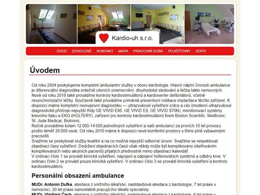 kardiologická ambulance mudr. antonín dufka