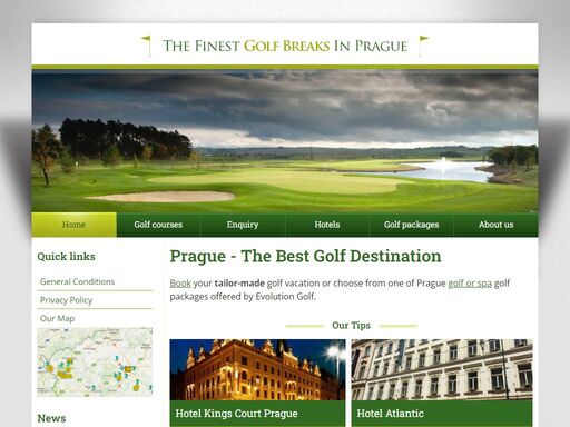 home | golf prague