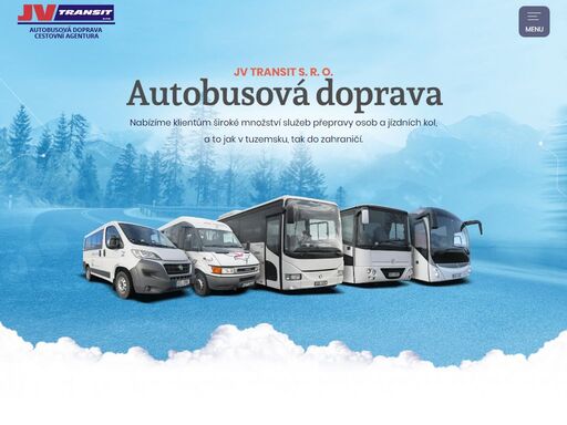 jv transit nabízíme klientům široké množství služeb přepravy osob a jízdních kol, a to jak v tuzemsku, tak do zahraničí.
