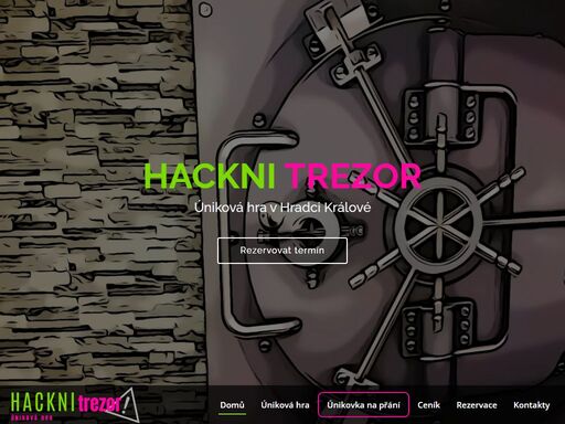 zažij napětí, adrenalin a zábavu v únikové hře hackni trezor v hradci králové! čeká tě originální mise, napínavé úkoly a časový limit. přijď s přáteli, rodinou nebo kolegy a ukaž, že na to máš!