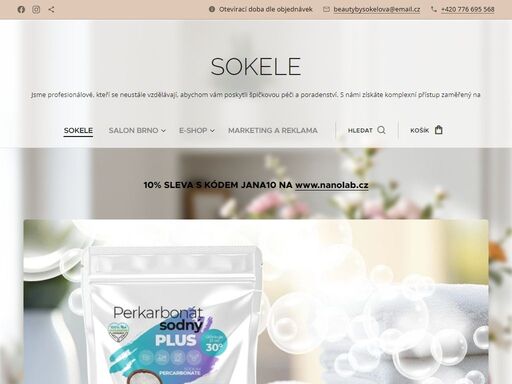 objevte sokele beauty - e-shop s přední vlasovou kosmetiku (redken, kaaral, maraes) a profesionální kadeřnické služby s mnoha spokojenými zákazníky. rezervace na webu či po telefonu. navštiv nás již dnes!