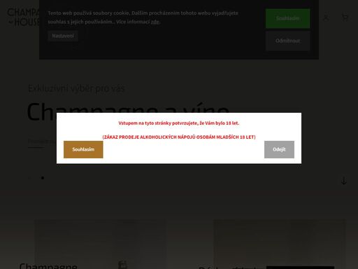homepage.  
 
 
 
 
house champagne group – váš průvodce světem šampaňského a vín
 
již více než 25 let přináší značka house champagne group do české republiky jedinečný svět šampaňského a vína. jako exkluzivní dovozci renomovaných značek, mezi které patří salon / delamotte, mailly grand cru, de venoge, claude…
