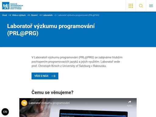 celkem 20 různě zaměřených laboratoří používáme ve výuce i výzkumu. díky špičkovému technologickému zázemí můžeme rozšiřovat naše zkušenosti v oblasti umělé inteligence, zpracování obrazu, bezpečnosti, sítí a mnoha dalších.