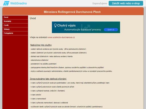 účetní  a administrativníslužby
