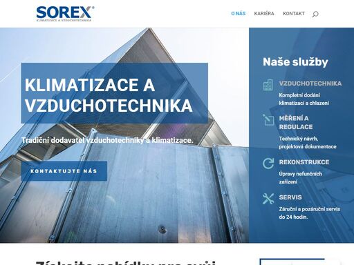 komplexní dodávky a řešení vzduchotechniky, klimatizace a chlazení. záruční a pozáruční servis do 24 hodin.