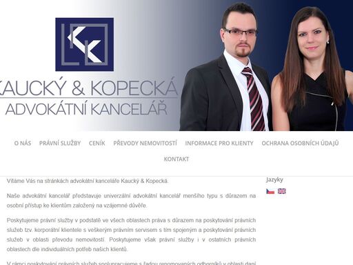 kaucký & skočková, advokátní kancelář