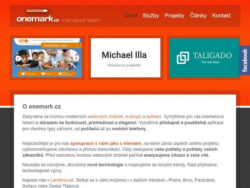tvorba webových stránek s důrazem na funkčnost, estetiku a působivost. navrhujeme řešení s maximálním ohledem na potřeby klienta.
