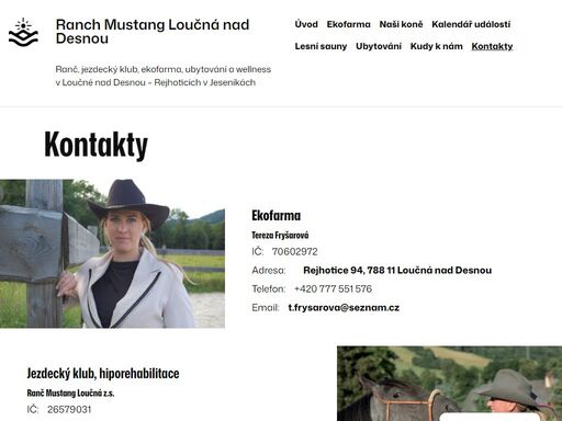 ranchloucna.cz/kontakty/tereza-frysarova