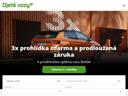 jsme největší prodejce vozů na jihu čech. nabízíme kvalitní a prověřené ojeté vozy různých značek včetně servisu a služeb spojených s užíváním vozu.
