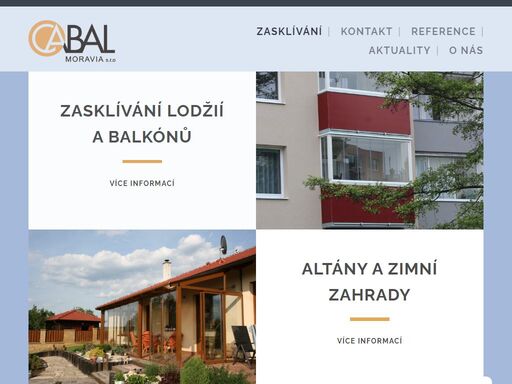 zasklívání balkónů a lodžií, altány, zimní zahrady, hliníkové zábradlí a příslušenství k hliníkovým balkónům.