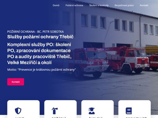 poskytovatel služeb po a poradenství požární ochrany v třebíči a velkém meziříčí.