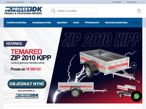 přívěsy pro každou příležitost. jsme tu pro vás s širokou nabídkou kvalitních a spolehlivých přívěsů pro vaše potřeby. bez ohledu na to, jestli potřebujete přívěs pro osobní či profesionální využití, máme pro vás řešení. naše produkty splňují nejvyšší standardy a jsou navrženy s důrazem na bezpečnost a funkčnost.
…
