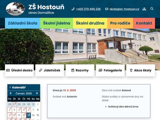 zš hostouň