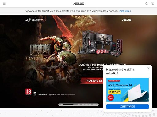 objevte svět asus a získejte všechny informace ohledně nejlepších základních desek, grafických karet, monitorů, notebooků a mnoha dalších produktů. vše naleznete na oficiálních stránkách asus.