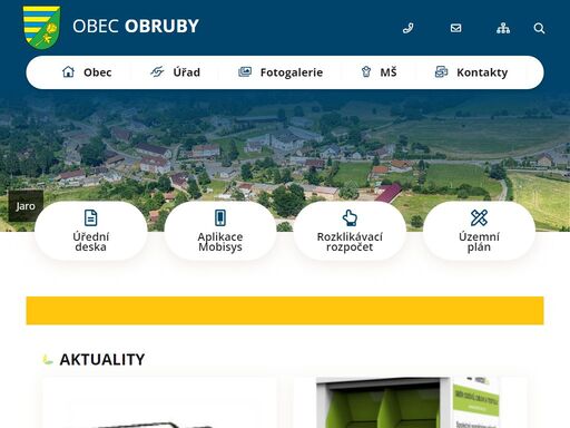 oficiální stránky obce