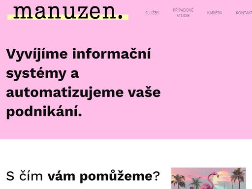 automatizujeme vaše podnikání.