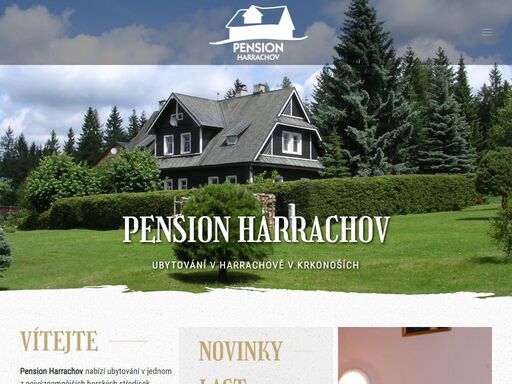 penzion harrachov nabízí ubytování ve sportovním a relaxačním středisku harrachov v krkonoších. ubytování pension harrachov je výborná volba pro vaši dovolenou. při ubytování v pensionu harrachov vás rádí uvítáme!!