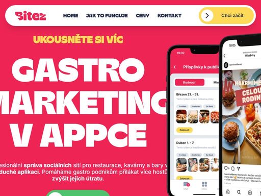 získejte více hostů díky profesionální správě sociálních sítí pro restaurace. tvorba obsahu, focení jídel, grafika a marketing na míru pro váš instagram a facebook.