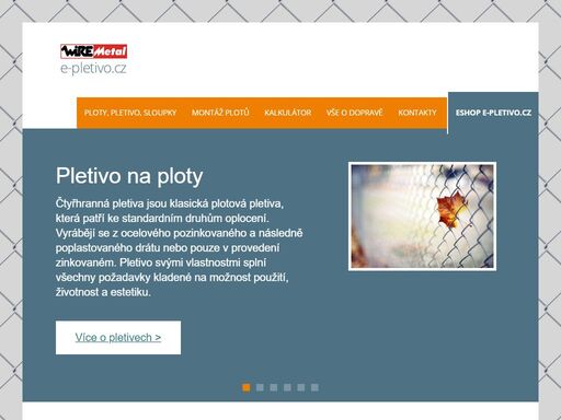 největší e-shop s pletivem v čr