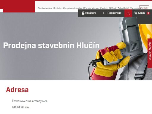 nabízíme veškeré stavební materiály pro profesionály i kutily. kvalitně a levně koupíte vše potřebné pro vaši novostavbu či rekonstrukci. navíc máme velký výběr zahradního sortimentu, nářadí, čističů pro domácnost, podlah, dveří, oken, u nás si příjdou na své opravdu všichni.