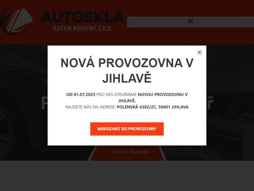 vyplňte náš poptávkový formulář a objednejte si výměnu nebo opravu autoskla. rychlé a snadné, kontaktujte nás ještě dnes a my se vám ozveme.