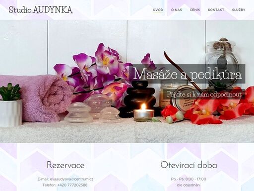 e-mail: evaaudyova@centrum.cz telefon: +420 777202588