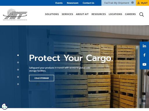 ait delivers customized supply chain solutions via air, sea and ground, including customs clearance and other special services for industries with unique shipping requirements.