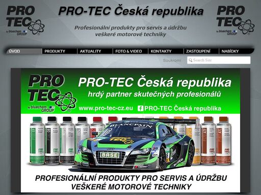profesionální produkty pro servis a údržbu veškeré motorové techniky.