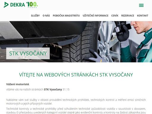 dekra cz a.s. - stk, sme, tuning, auto, skoleni, kurzy