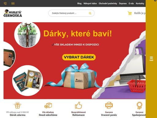 najdete u nás dárky, které baví. ať už svou originalitou, vtipem či nápadem. chceme, aby bavily nejen nás, ale i návštěvníky našeho e-shopu a hlavně oslavence, kteří takový dárek dostanou.