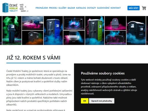 pronájem a prodej mobilních wc vaše české mobilní toalety.