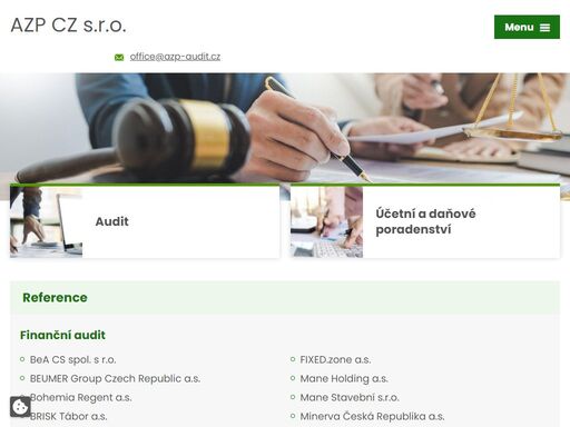 firma se zabývala auditingem.