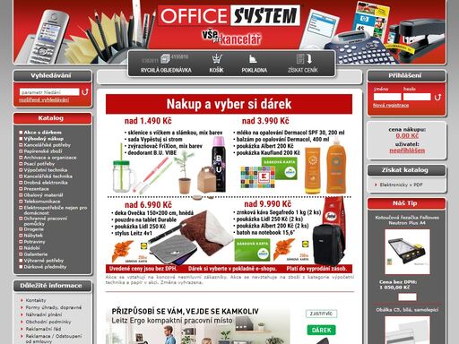 kancelářské potřeby a technika - office system. papír, tužky, cartridge, tonery, telefony, skartovačky, pořadače, sešívačky, děrovačky.