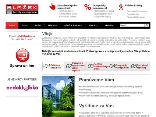 správa nemovitostí facility management property