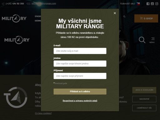 army shop military range - to je obchod plný oblečení a výstroje pro policii, armádu a security, ale také pro nadšence do military. rady a tipy, články o military a další.