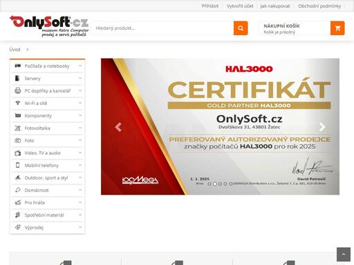 servis pc, notebooky,počítače,nejlepší počítače v čechách hal3000,hal počítače,gps navigace, tiskárny, monitory, lan