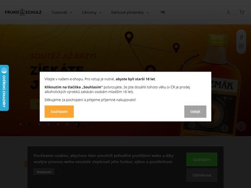 oficiální e-shop fruko schulz: kompletní sortiment, akční nabídky a dárkové balení. objednejte chutný likér ještě dnes!